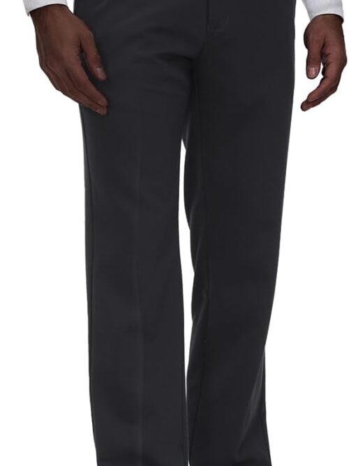Men's Classic Fit  Waist Flat Front Dress Pant
