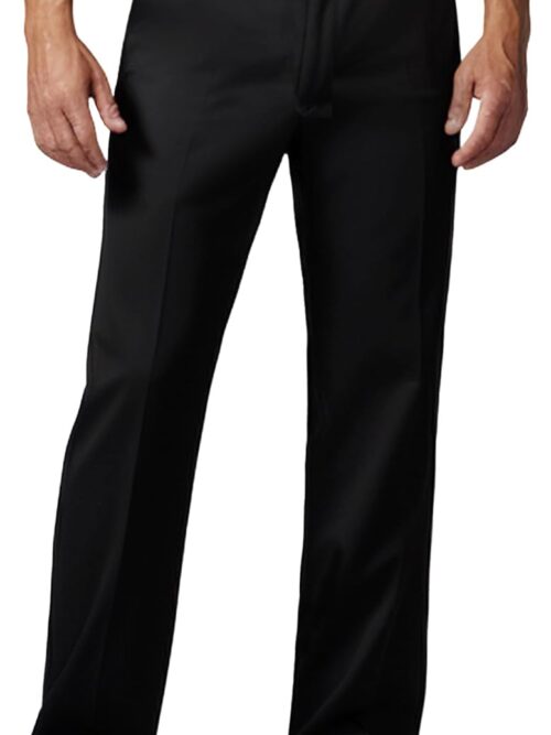 Men's Cozy Hidden Expandable Waist Dress Pants | Premium Stretch Texture Weave Work to Weekend Pants